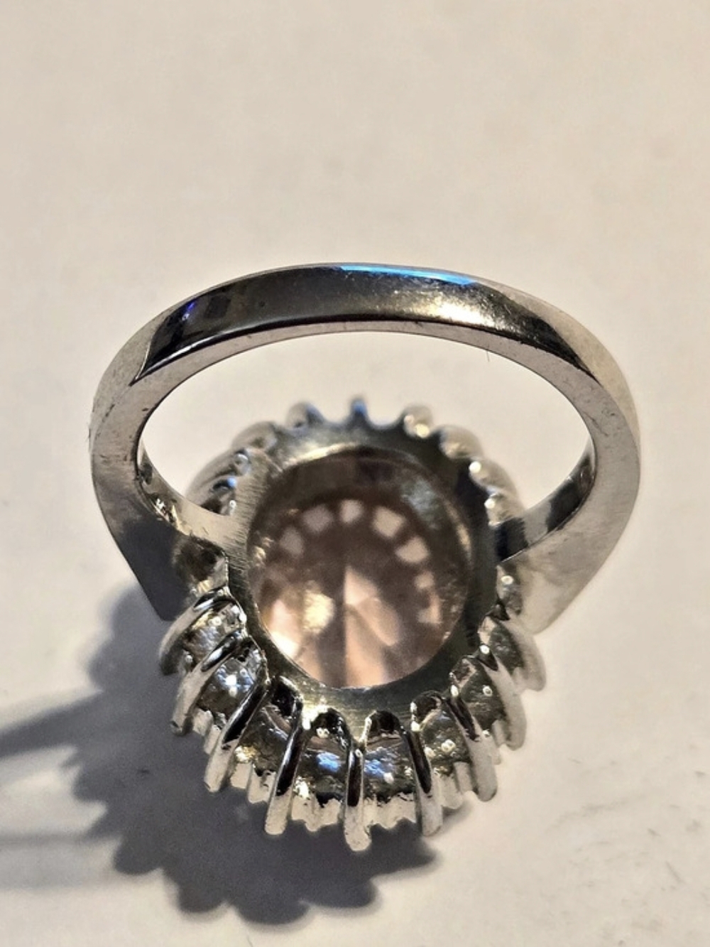 Pink Cocktail Ring - Picture 5 of 5